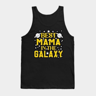 Star Wars Best Mama in the Galaxy Birthday Tank Top